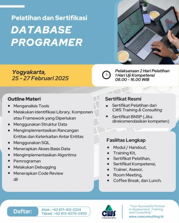 Sertifikasi Database Programmer