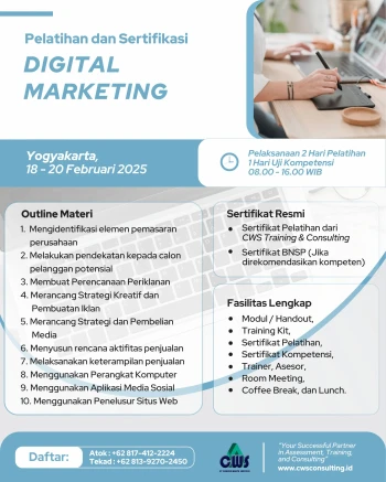 Sertifikasi Digital Marketing
