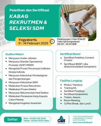 Kabag Rekrutmen & Seleksi SDM