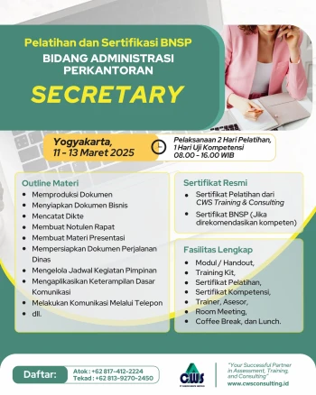 Sertifikasi Secretary