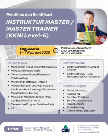 Sertifikasi Master Trainer
