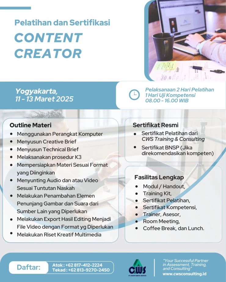 Sertifikasi Content Creator