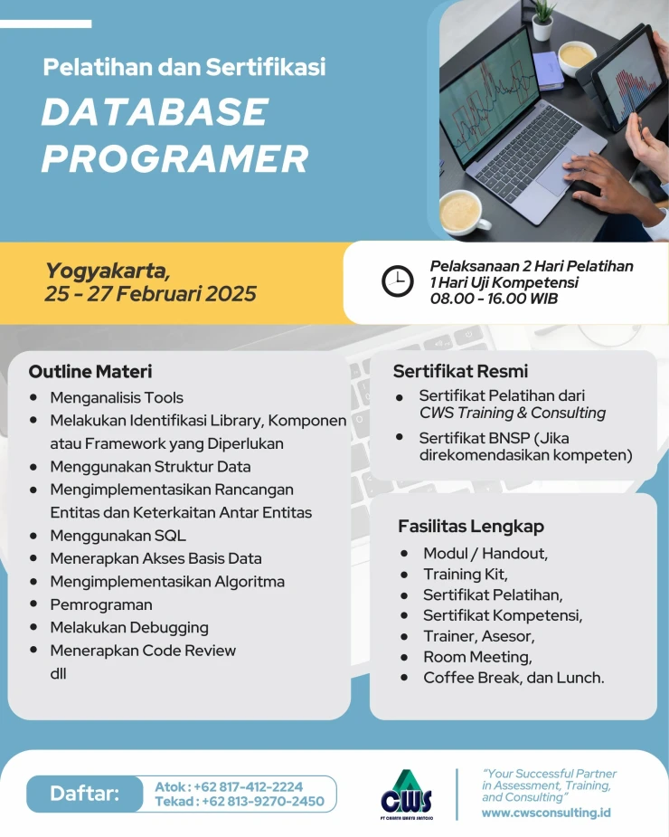 Sertifikasi Database Programmer