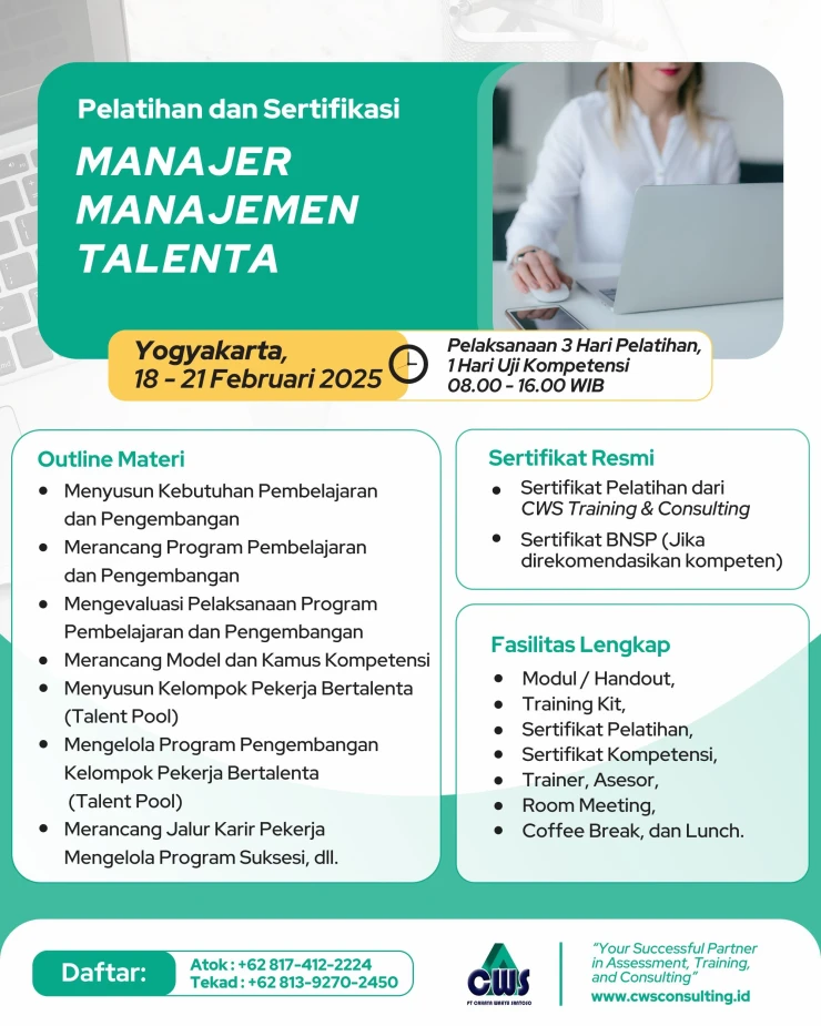 Sertifikasi Manajer Manajemen Talenta