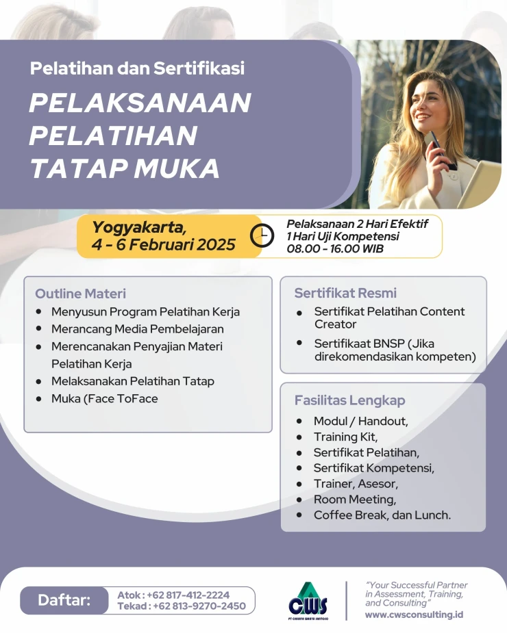 TOT Pelaksanaan Pelatihan Tatap Muka